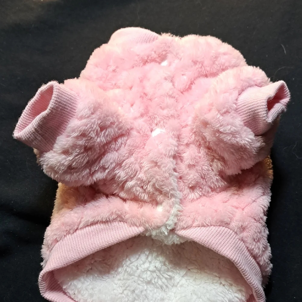 Cozy Pink Dog Jacket - Picture 1 of 2